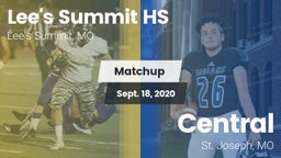 Matchup: LSHS vs. Central  2020