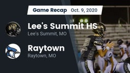 Recap: Lee's Summit HS vs. Raytown  2020