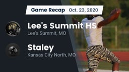 Recap: Lee's Summit HS vs. Staley  2020