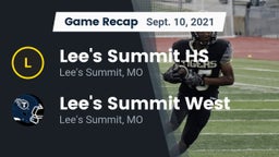 Recap: Lee's Summit HS vs. Lee's Summit West  2021
