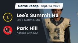Recap: Lee's Summit HS vs. Park Hill  2021
