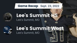 Recap: Lee's Summit HS vs. Lee's Summit West  2022