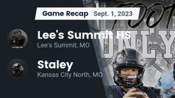 Recap: Lee's Summit HS vs. Staley  2023