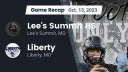 Recap: Lee's Summit HS vs. Liberty  2023