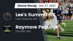 Recap: Lee's Summit HS vs. Raymore Peculiar  2023