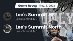 Recap: Lee's Summit HS vs. Lee's Summit North  2023