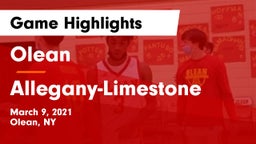 Olean  vs Allegany-Limestone  Game Highlights - March 9, 2021