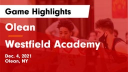 Olean  vs Westfield Academy Game Highlights - Dec. 4, 2021