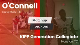 Matchup: O'Connell High vs. KIPP Generation Collegiate 2017