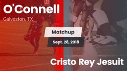 Matchup: O'Connell High vs. Cristo Rey Jesuit 2018