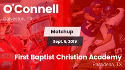 Matchup: O'Connell High vs. First Baptist Christian Academy 2019