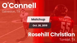 Matchup: O'Connell High vs. Rosehill Christian  2019