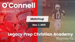 Matchup: O'Connell High vs. Legacy Prep Christian Academy 2019