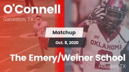 Matchup: O'Connell High vs. The Emery/Weiner School  2020