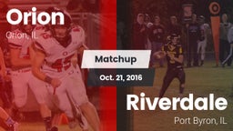 Matchup: Orion  vs. Riverdale  2016