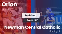 Matchup: Orion  vs. Newman Central Catholic  2017