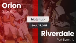 Matchup: Orion  vs. Riverdale  2017