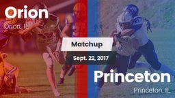 Matchup: Orion  vs. Princeton  2017