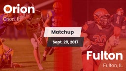 Matchup: Orion  vs. Fulton  2017