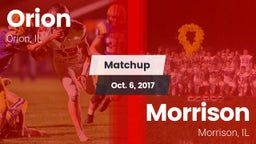 Matchup: Orion  vs. Morrison  2017
