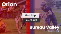 Matchup: Orion  vs. Bureau Valley  2017