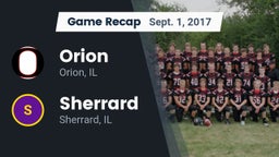 Recap: Orion  vs. Sherrard  2017