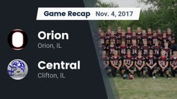 Recap: Orion  vs. Central  2017