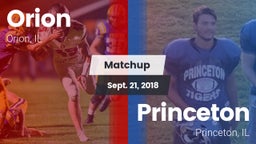 Matchup: Orion  vs. Princeton  2018