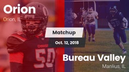 Matchup: Orion  vs. Bureau Valley  2018