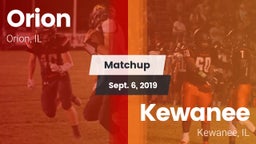 Matchup: Orion  vs. Kewanee  2019