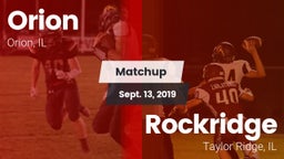 Matchup: Orion  vs. Rockridge  2019