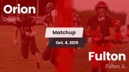Matchup: Orion  vs. Fulton  2019