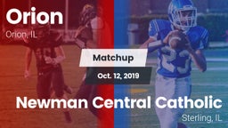 Matchup: Orion  vs. Newman Central Catholic  2019