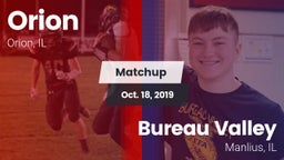 Matchup: Orion  vs. Bureau Valley  2019