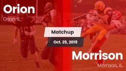 Matchup: Orion  vs. Morrison  2019