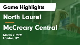 North Laurel  vs McCreary Central  Game Highlights - March 2, 2021