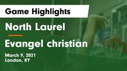 North Laurel  vs Evangel christian Game Highlights - March 9, 2021