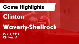 Clinton  vs Waverly-Shellrock Game Highlights - Oct. 5, 2019