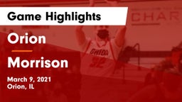 Orion  vs Morrison  Game Highlights - March 9, 2021
