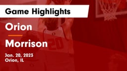 Orion  vs Morrison Game Highlights - Jan. 20, 2023