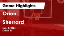 Orion  vs Sherrard Game Highlights - Jan. 3, 2024