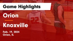 Orion  vs Knoxville  Game Highlights - Feb. 19, 2024