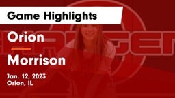 Orion  vs Morrison  Game Highlights - Jan. 12, 2023