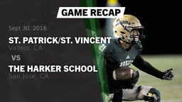 Recap: St. Patrick/St. Vincent  vs. The Harker School 2016