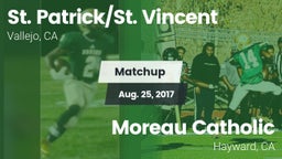 Matchup: St. Patrick/St. vs. Moreau Catholic  2017