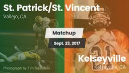 Matchup: St. Patrick/St. vs. Kelseyville  2017