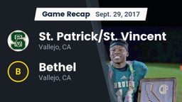 Recap: St. Patrick/St. Vincent  vs. Bethel  2017