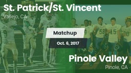 Matchup: St. Patrick/St. vs. Pinole Valley  2017