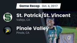 Recap: St. Patrick/St. Vincent  vs. Pinole Valley  2017