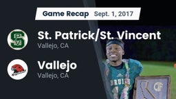 Recap: St. Patrick/St. Vincent  vs. Vallejo  2017